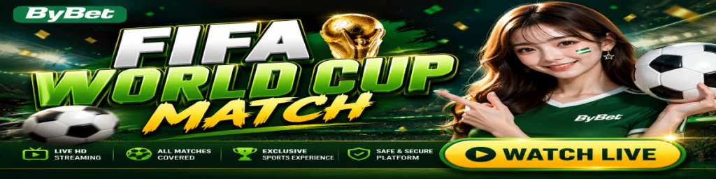 banner of fifa world cup match